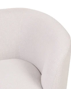 Sessel Polsterbezug Beige / Gold Loen