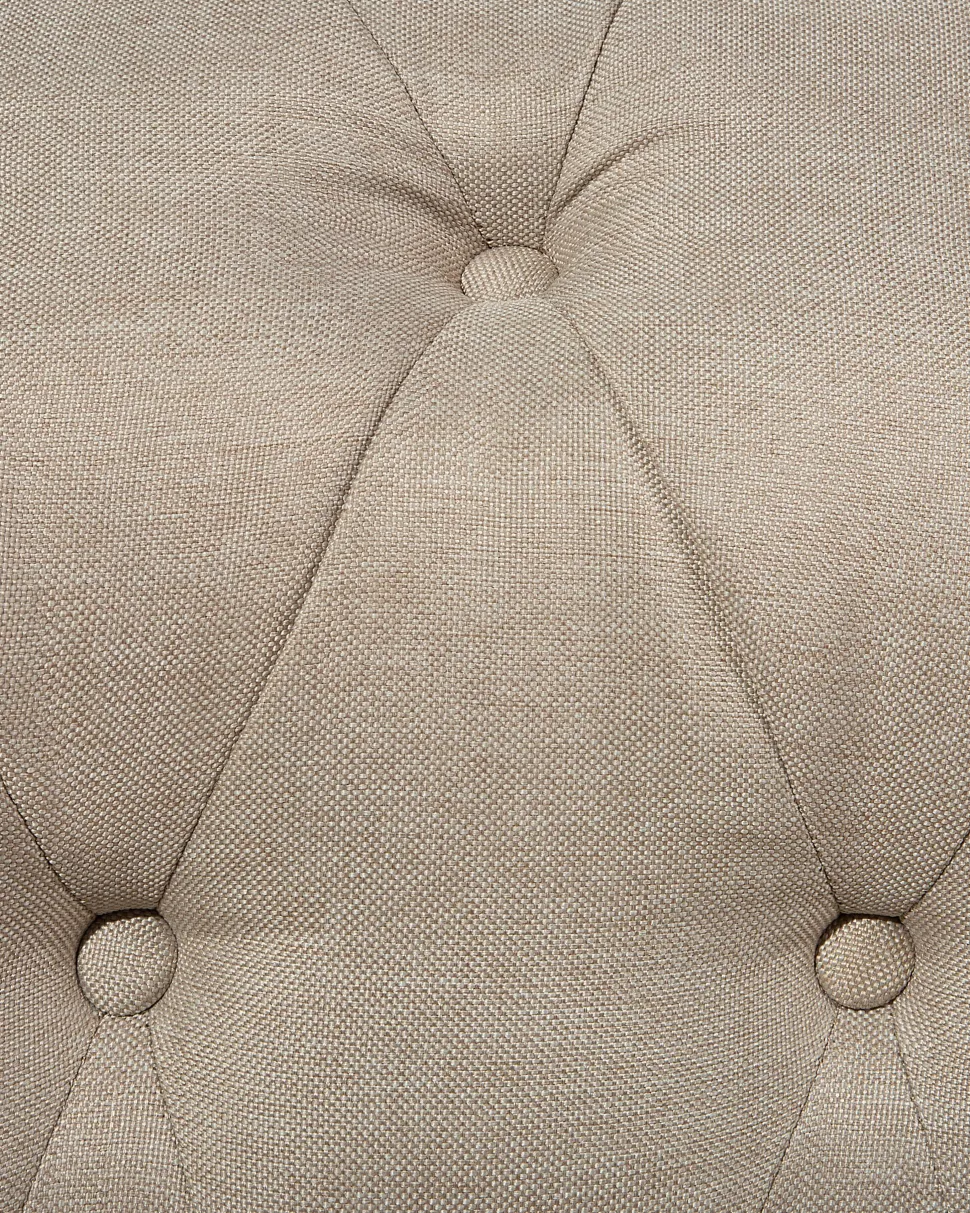 Sessel Polsterbezug Beige Chesterfield Gros