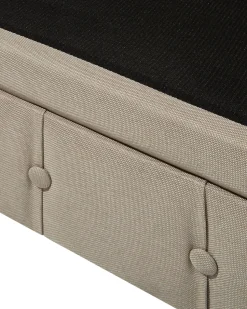 Sessel Polsterbezug Beige Chesterfield Gros