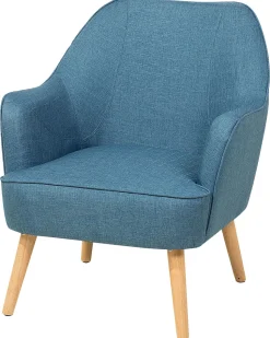 Sessel Polsterbezug Blaugrun Loken