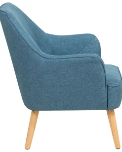 Sessel Polsterbezug Blaugrun Loken