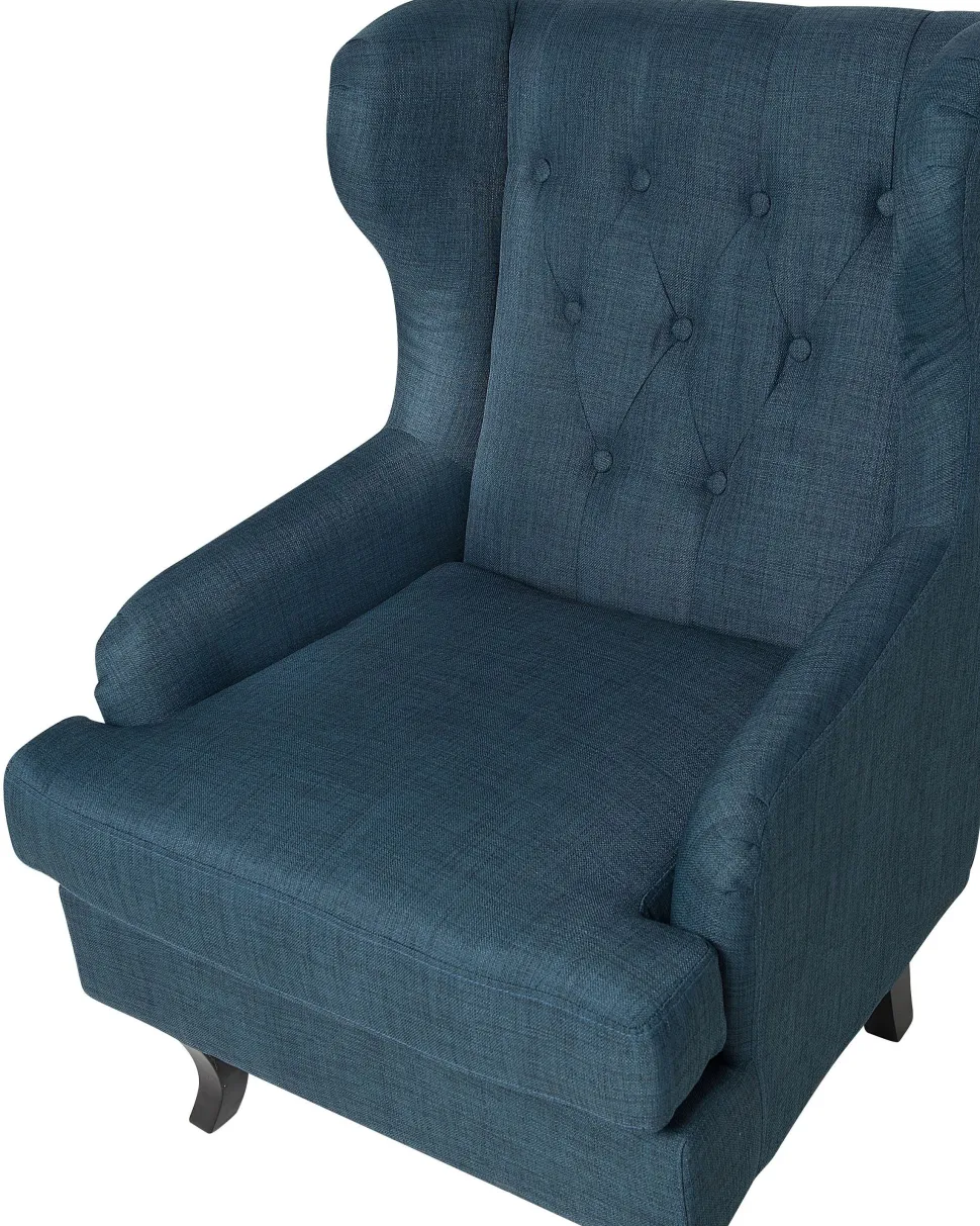 Sessel Polsterbezug Dunkelblau Alta