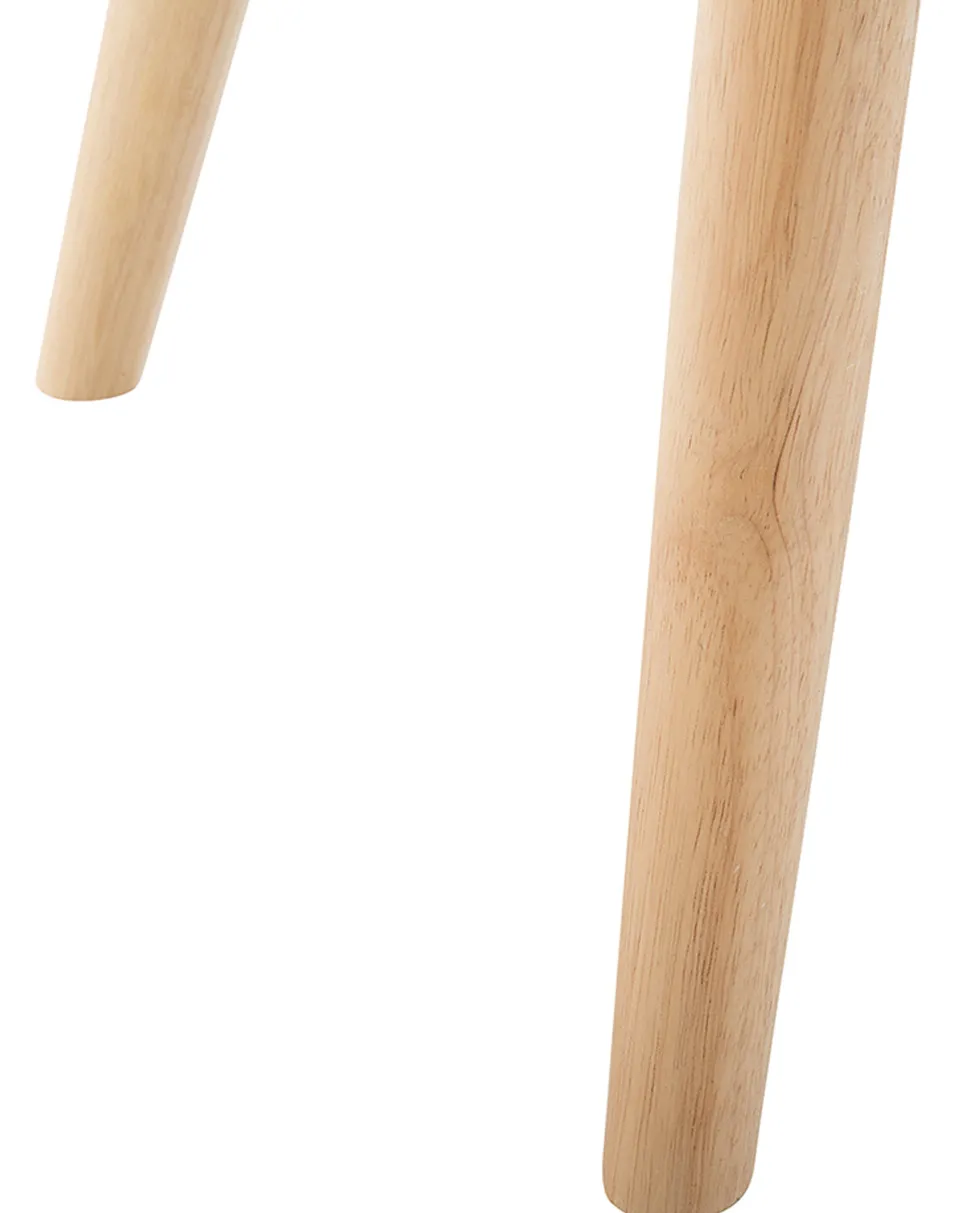 Sessel Polsterbezug Dunkelblau Plus Hocker Vejle
