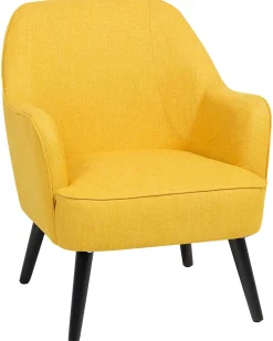 Sessel Polsterbezug Gelb Loken