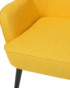Sessel Polsterbezug Gelb Loken