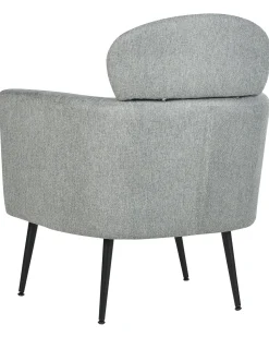 Sessel Polsterbezug Grau Soby