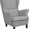 Sessel Polsterbezug Grau Abson
