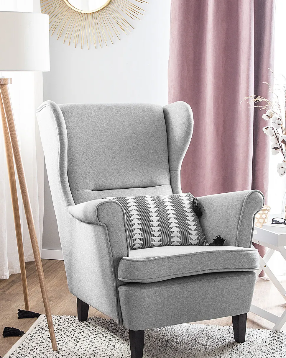 Sessel Polsterbezug Grau Abson
