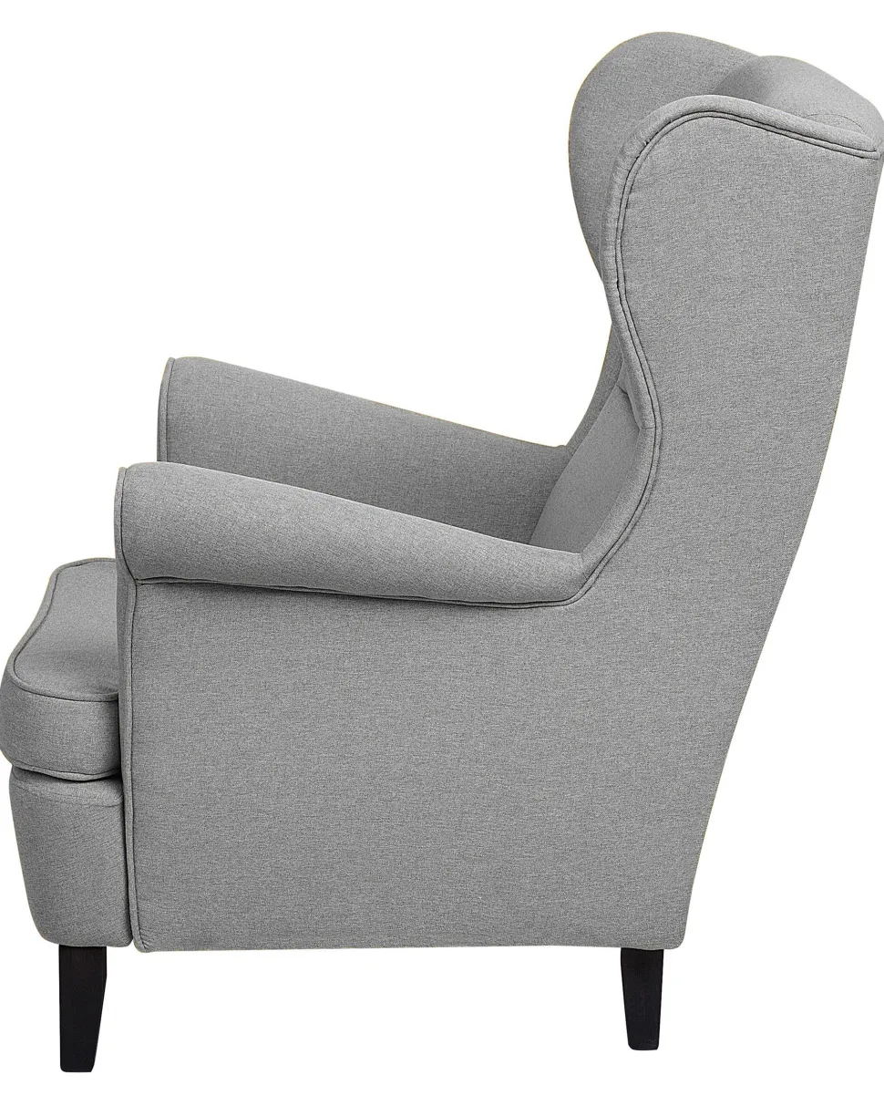 Sessel Polsterbezug Grau Abson