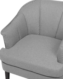Sessel Polsterbezug Grau Elverum