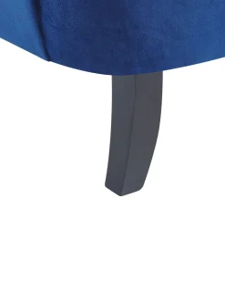 Sessel Samtstoff Blau Viborg Ii