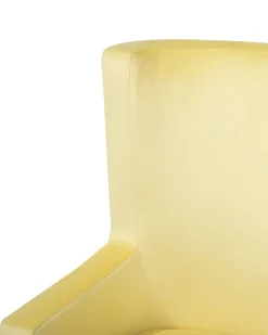 Sessel Samtstoff Gelb Oneida