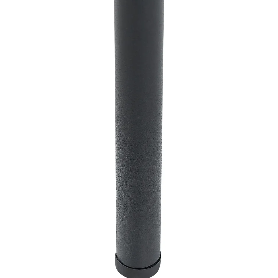 Sessel Samtstoff Grau / Schwarz Alpha
