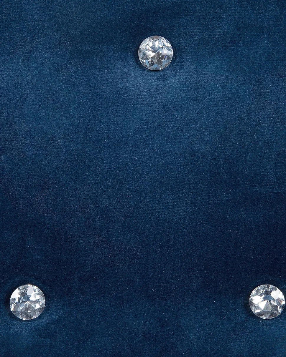 Sessel Samtstoff Marineblau Drammen