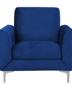 Sessel Samtstoff Marineblau Fenes