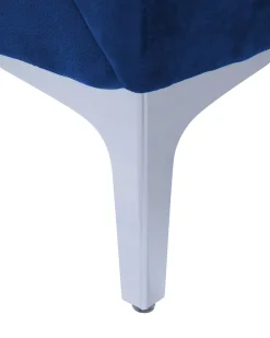 Sessel Samtstoff Marineblau Fenes