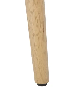 Sessel Samtstoff Schwarz Plus Hocker Vejle
