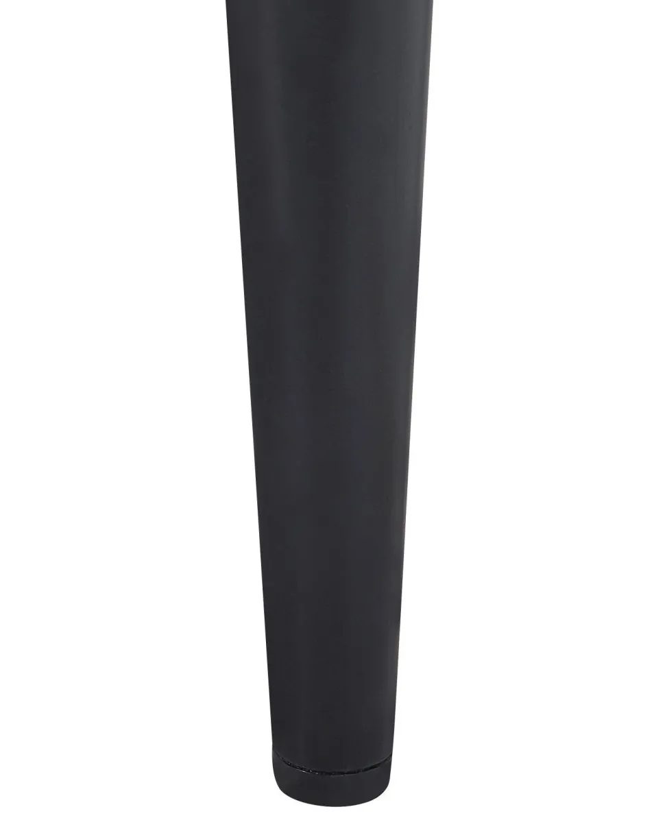 Sessel Samtstoff Senfgelb / Schwarz Muscheldesign Lovikka