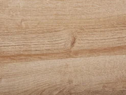 Sideboard Heller Holzfarbton 2 Rattan-Turen Pasco