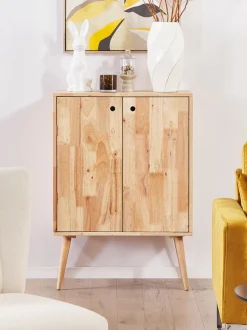 Sideboard Heller Holzfarbton 2 Turen Chandler