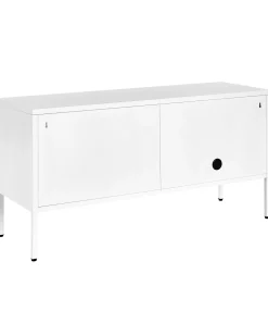 Sideboard Metall Weis 2 Turen Morley