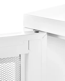 Sideboard Metall Weis 2 Turen Morley
