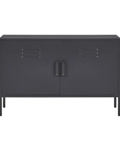 Sideboard Schwarz 2 Turen Uria