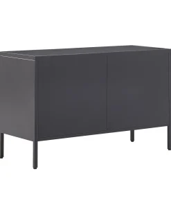 Sideboard Schwarz 2 Turen Uria