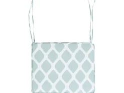 Sitzkissen Fur Stuhl Tolve 6Er Set Mintgrun / Weis Geometrisches Muster 31 X 39 X 5 Cm