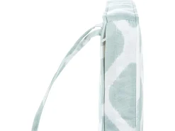 Sitzkissen Fur Stuhl Tolve 6Er Set Mintgrun / Weis Geometrisches Muster 31 X 39 X 5 Cm