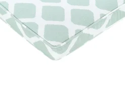 Sitzkissen Fur Stuhl Tolve 6Er Set Mintgrun / Weis Geometrisches Muster 31 X 39 X 5 Cm