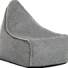 Sitzsack Grau Linen Drop