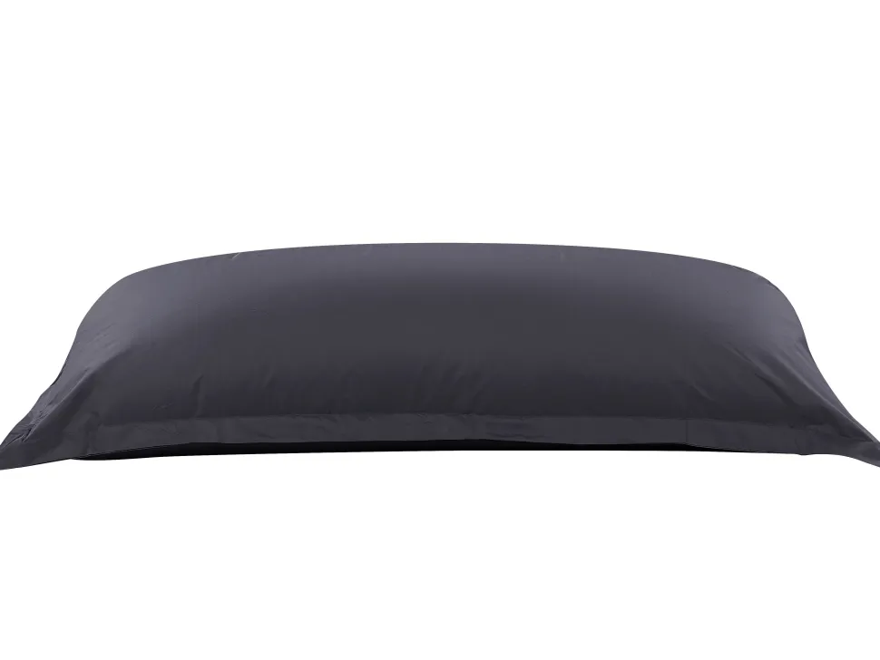 Sitzsack Mit Innensack Fur In- Und Outdoor 140 X 180 Cm Schwarz Fuzzy