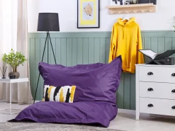 Sitzsack Mit Innensack Fur In- Und Outdoor 140 X 180 Cm Violett Fuzzy