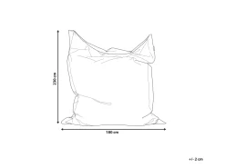 Sitzsack Mit Innensack Fur In- Und Outdoor 180 X 230 Cm Blau Fuzzy