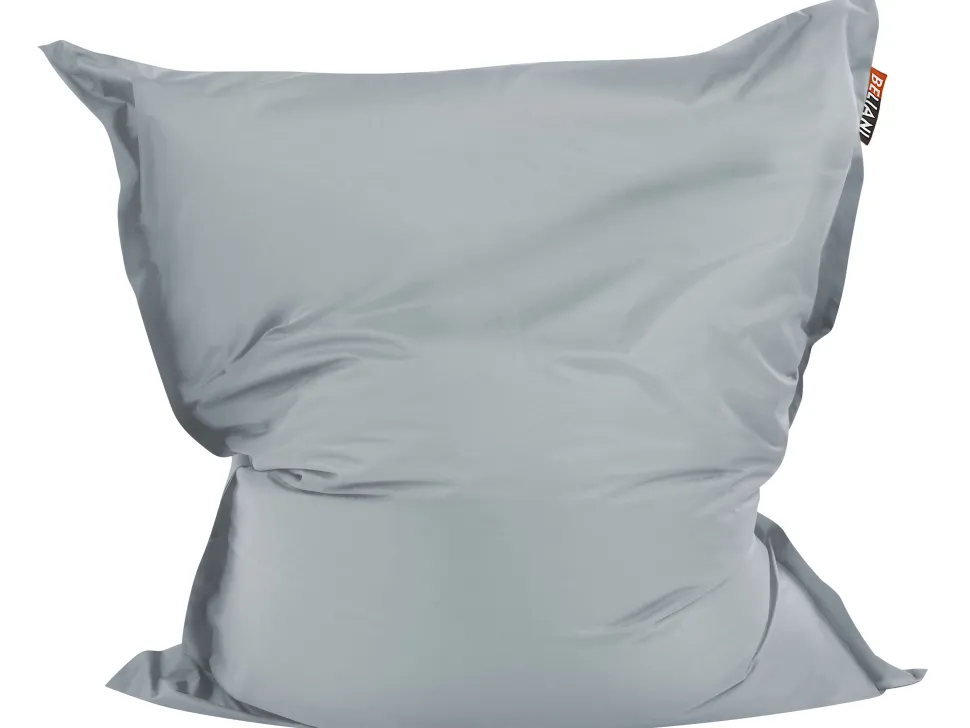 Sitzsack Mit Innensack Fur In- Und Outdoor 140 X 180 Cm Hellgrau Fuzzy