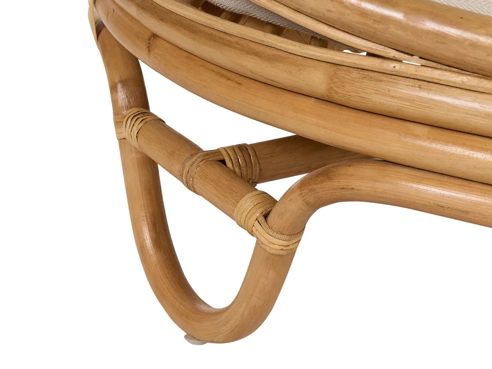 Sonneninsel Rattan Naturlich Auflagen Beige 2Er Set Rossano
