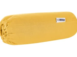 Spannbettlaken Baumwolle Senfgelb 200 X 200 Cm Janbu