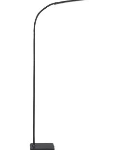 Steh- / Tischlampe Led Schwarz 174 Cm Rechteckig Verstellbar Norma
