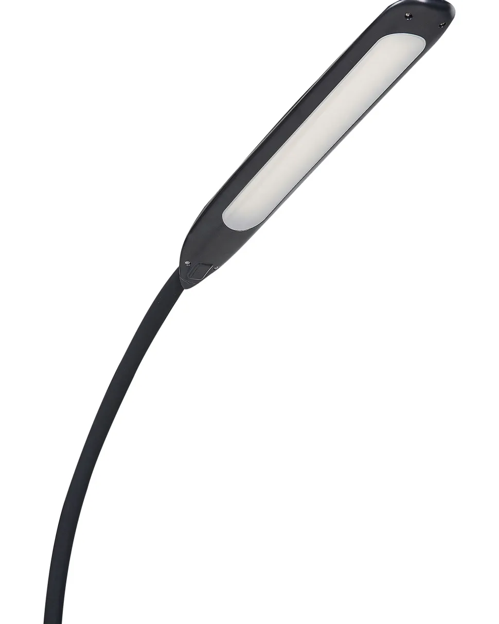 Steh- / Tischlampe Led Schwarz 174 Cm Rechteckig Verstellbar Norma