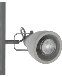 Stehlampe Beton Hellgrau 163 Cm Glockenform Mistago