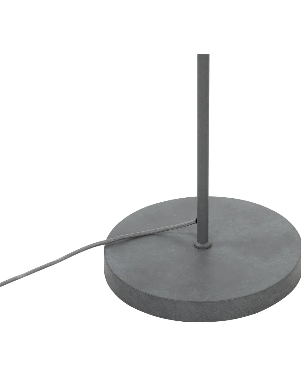 Stehlampe Beton Hellgrau 163 Cm Glockenform Mistago