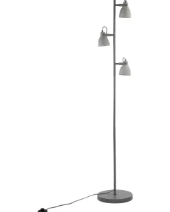 Stehlampe Beton Hellgrau 163 Cm Glockenform Mistago