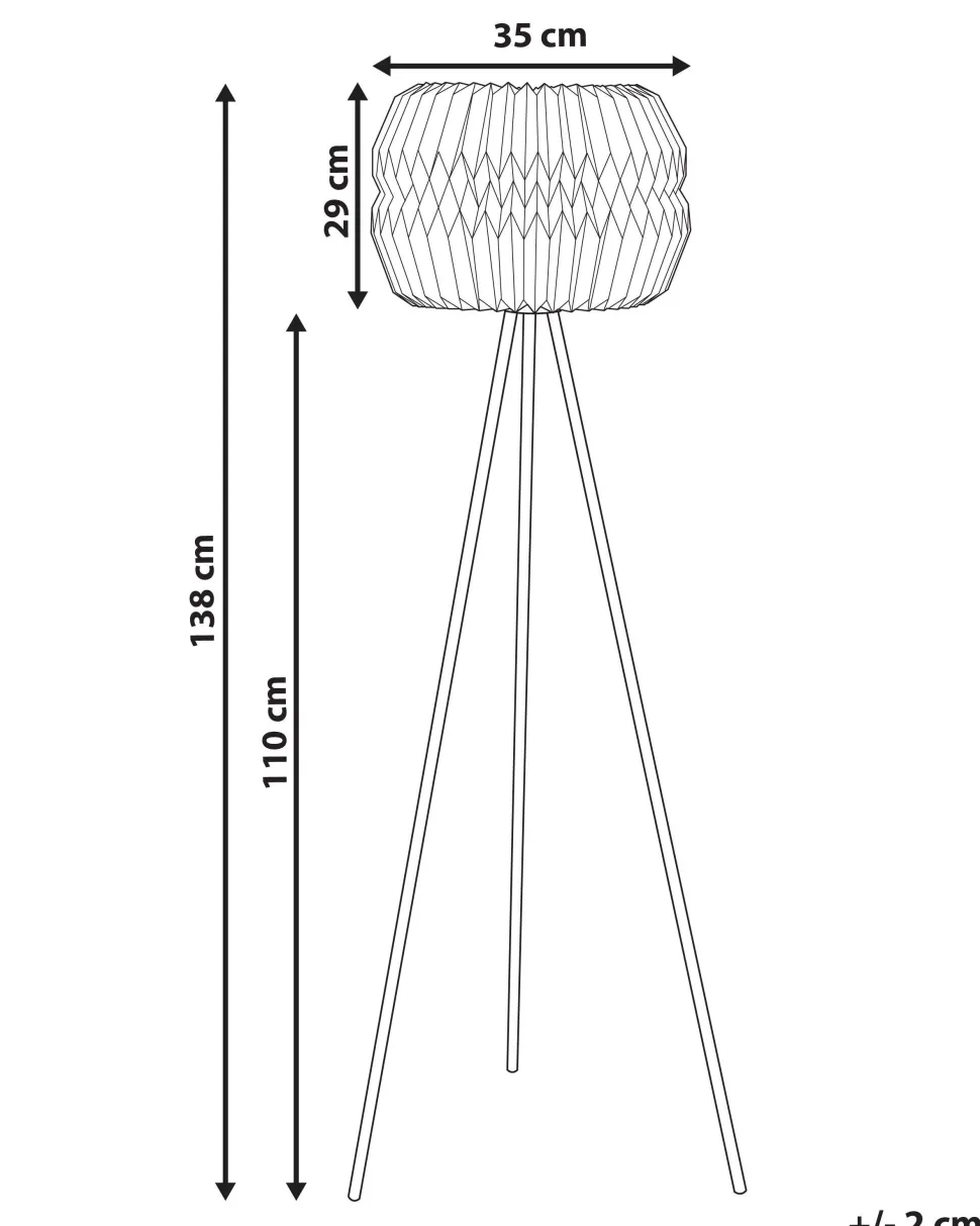Stehlampe Dreifus Weis Hunter