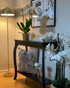 Stehlampe Gold 148 Cm Rund Senette