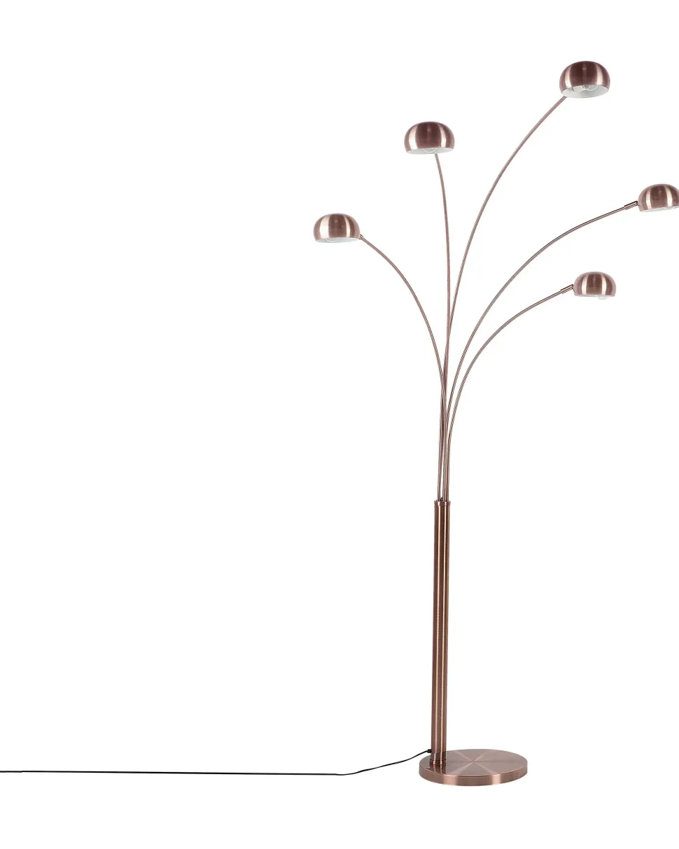 Stehlampe Kupfer 210 Cm Rund Flinders