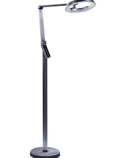 Stehlampe Led Dunkelgrau 170 Cm Rund Carina