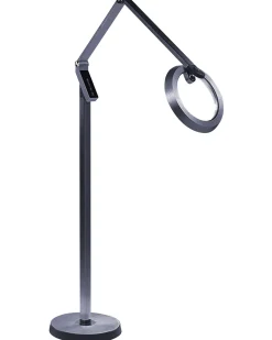Stehlampe Led Dunkelgrau 170 Cm Rund Carina