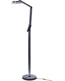 Stehlampe Led Dunkelgrau 170 Cm Rund Carina