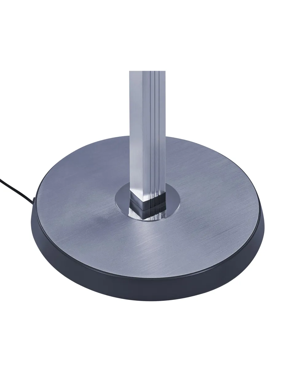 Stehlampe Led Dunkelgrau 170 Cm Rund Carina